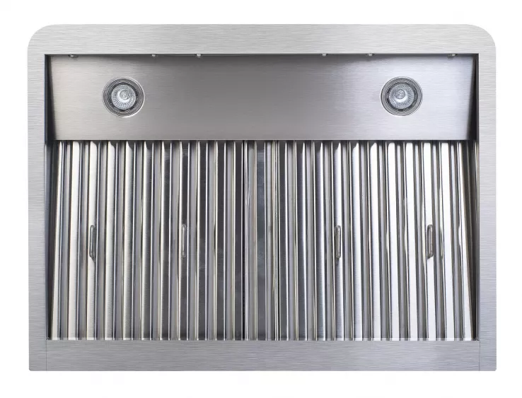 Wandhaube Edelstahl 900