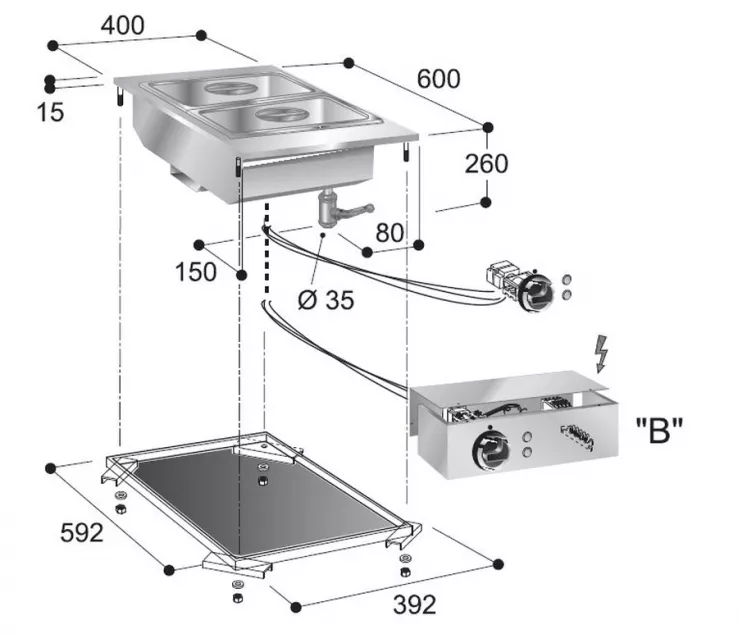 Bain-Marie Module