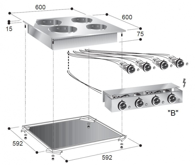 VierfachPower – Ihr 4-Platten Elektroherd