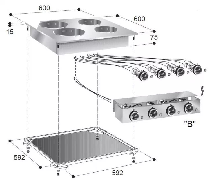VierfachPower – Ihr 4-Platten Elektroherd