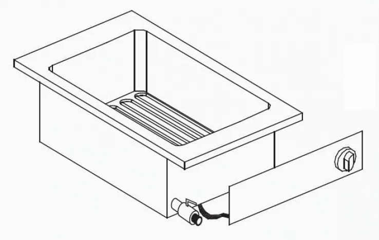 10 L Elektro-Fritteuse – 7,25 kW & 13 kg/h Förderleistung