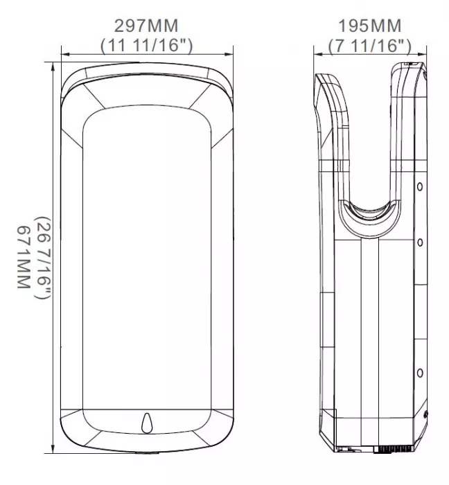 Händetrockner Hd-91