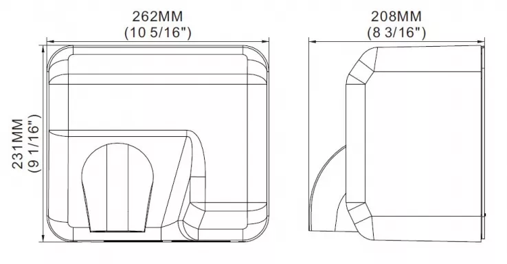 Händetrockner Hd-05 Händetrockner Hd-05