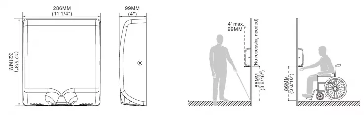 Händetrockner Hd-30
