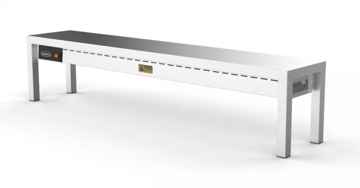 Aufsatzbord Keramisch beheizt 1-stufig 2000