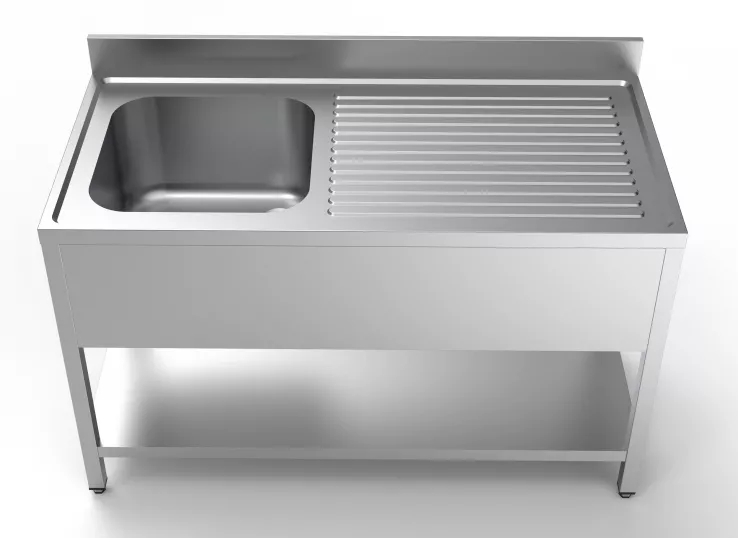 700 Spültisch Grundboden 1 Links 1400