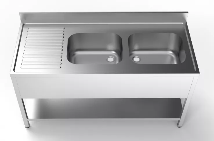 700 Spültisch Grundboden 2 Rechts 1600