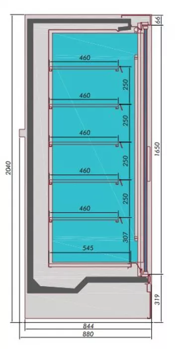 Wandkühlung Mike 1.9