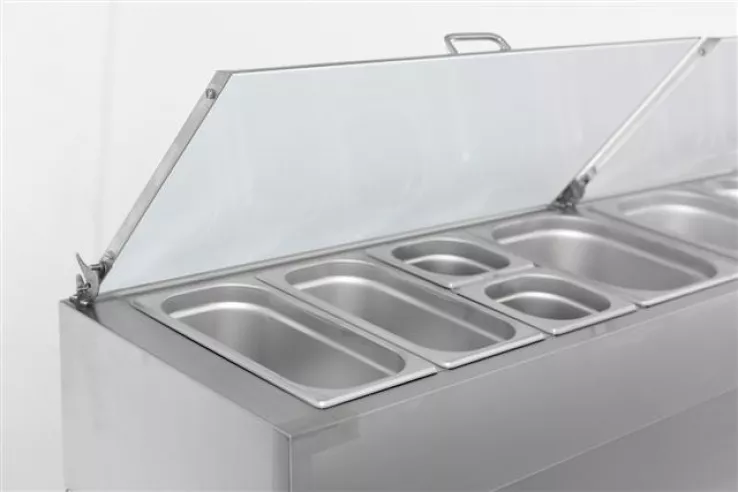 Saladette 3 Türen 8X1/3Gn Behälter