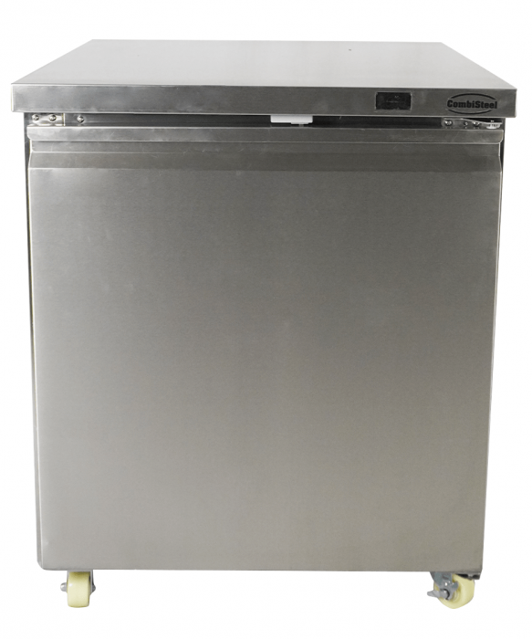 Kühl-/Tiefkühlschrank 1 Tür – 185 L, umschaltbar, Edelstahl