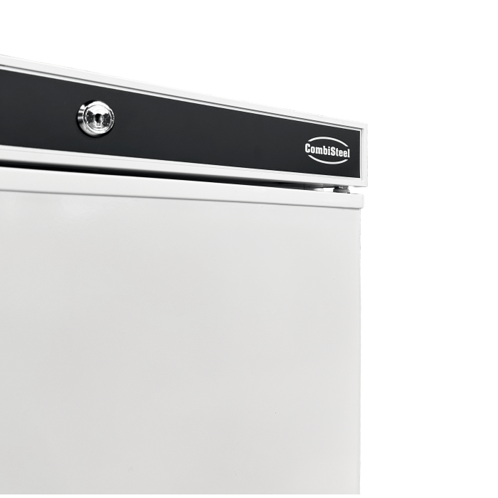 HF400 Tiefkühlschrank Weiß 340L für Gastronomie & Gewerbe