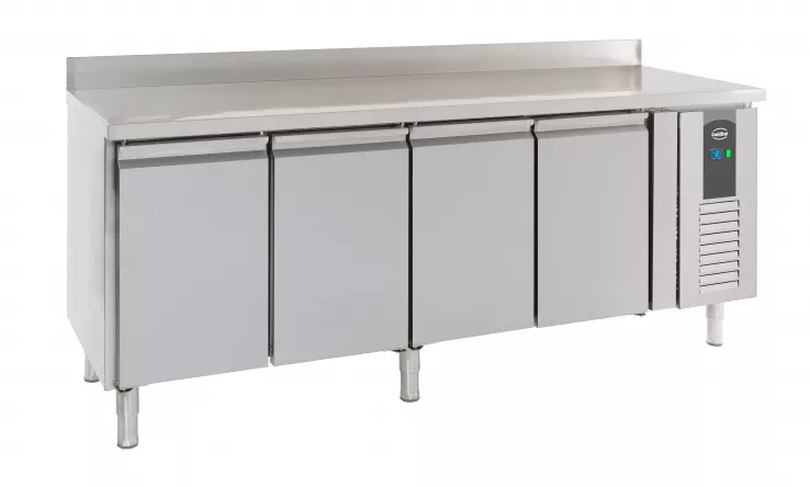 Kühltisch Aufkantung 4 Türen