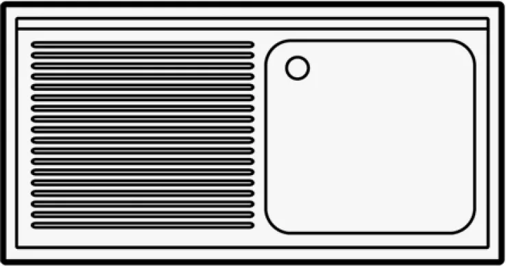 700 Spültisch Grundboden Demontabel 1 Rechts 1200 700 Spültisch Grundboden Demontabel 1 Rechts 1200
