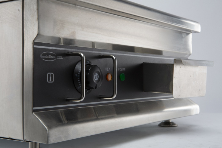 Elektro Grill Platte Chrom