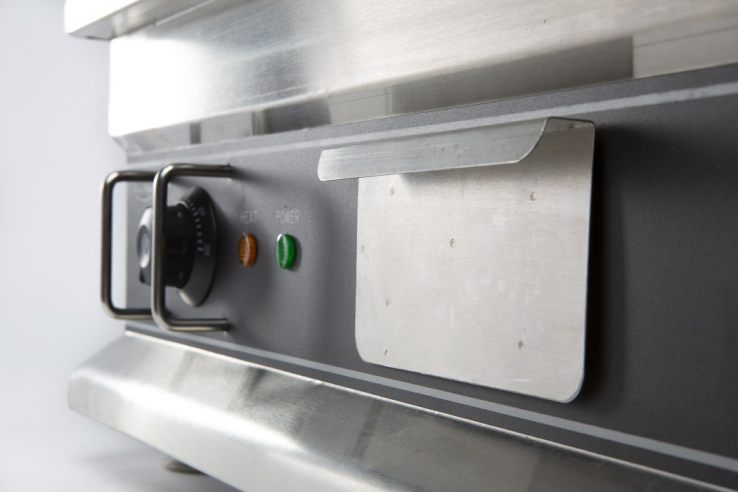 Elektro Grill Platte Chrom