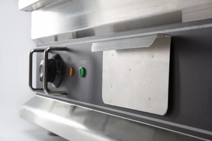 Elektro Grill Platte Chrom