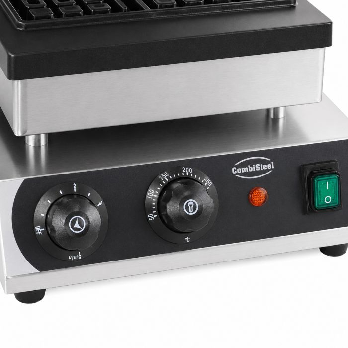 Waffeleisen 2 kW Edelstahl
