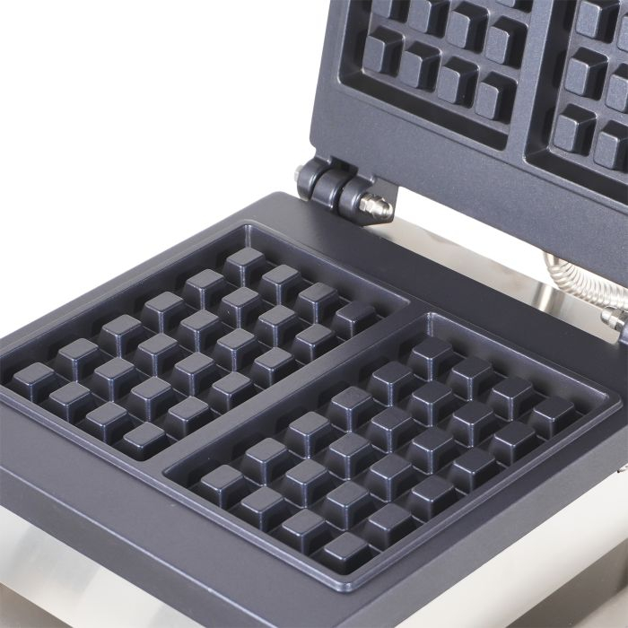 Waffeleisen 2 kW Edelstahl
