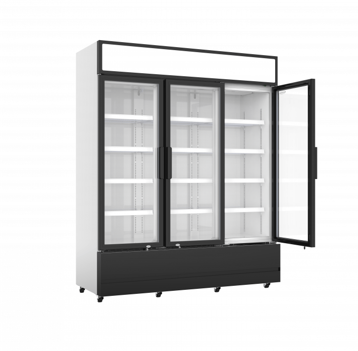 Kühlschrank 3 Glastüren Fcu-1200