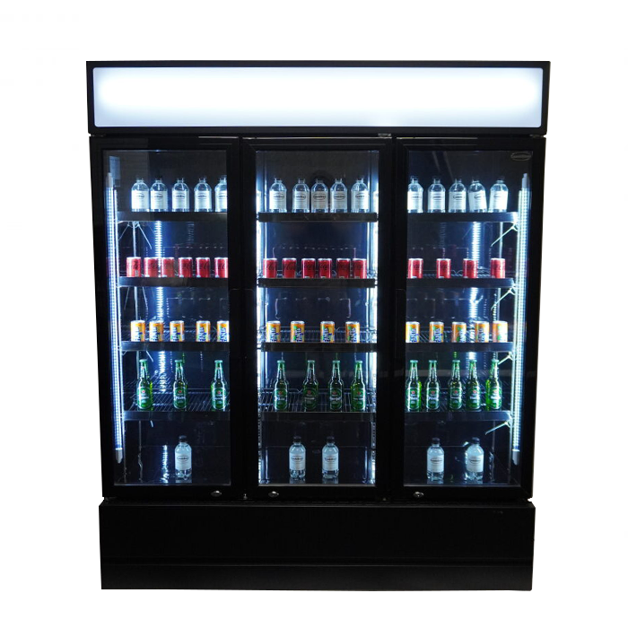 Kühlschrank 3 Glastüren - 1065 Liter