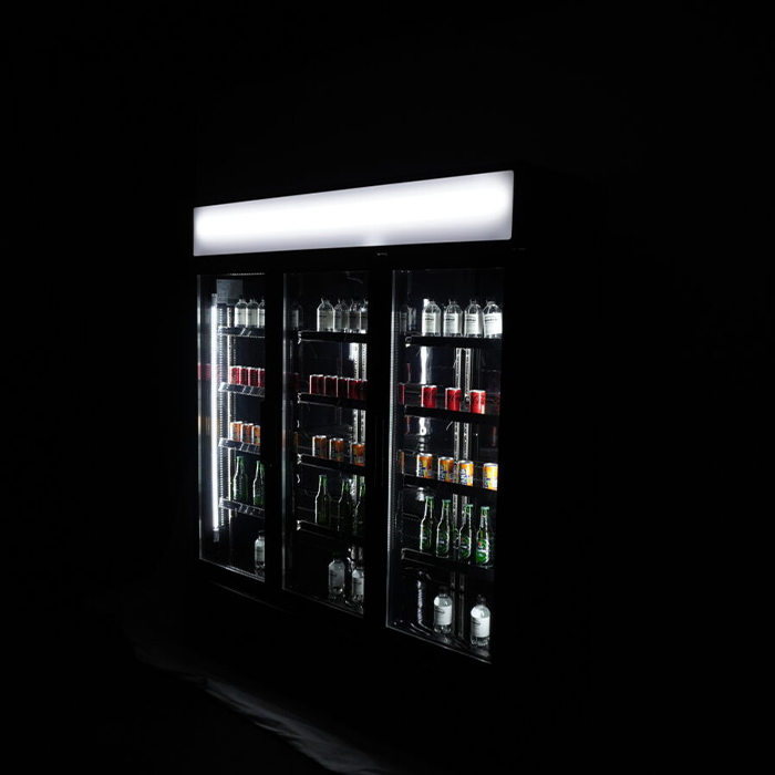 Kühlschrank 3 Glastüren - 1065 Liter