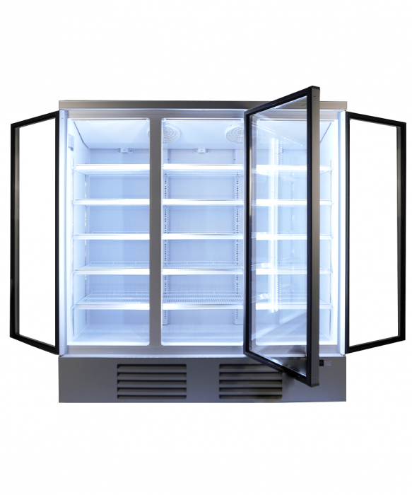 Kühlschrank 3 Glastüren Jde-1530R