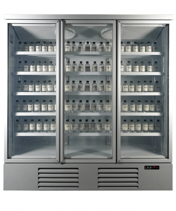 Kühlschrank 3 Glastüren Jde-1530R