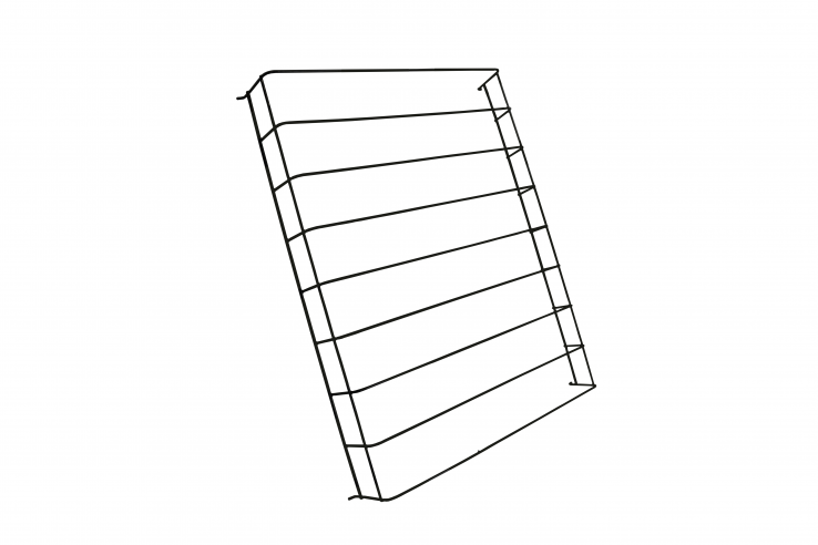 Draadverdeler Zwart Midden7455.2235