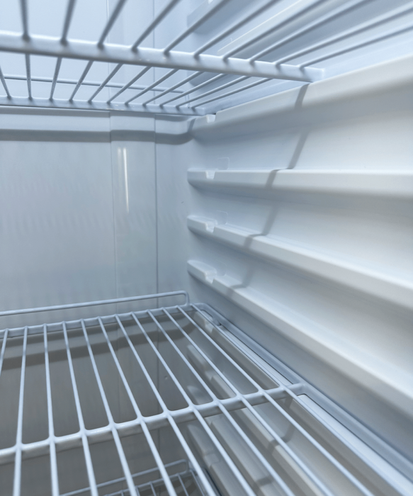 Glastürkühlschrank – 280 L schwarz, LED, +1 bis +10 °C