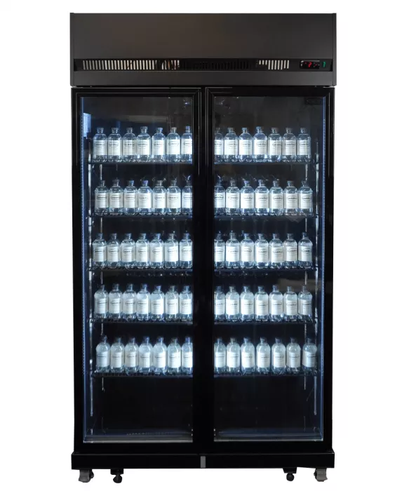 Glastürkühlschrank 2-türig – 770 l –