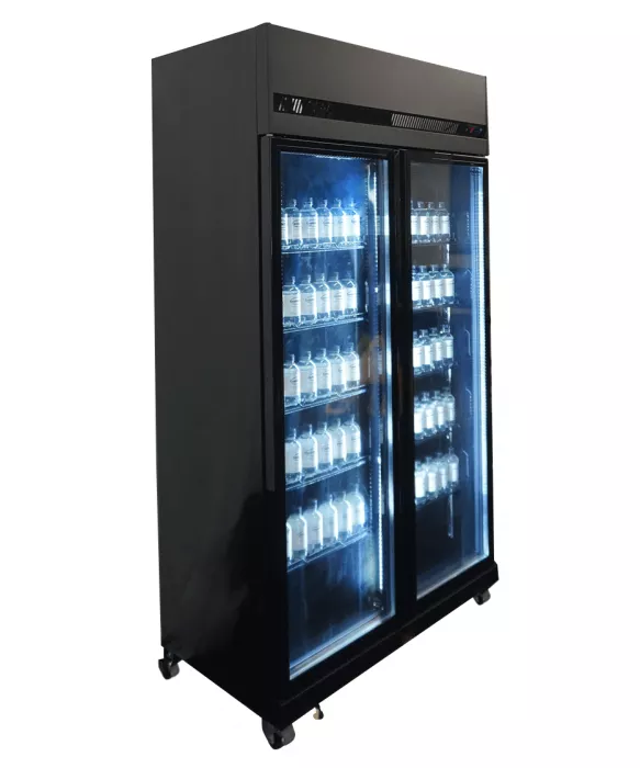 Glastürkühlschrank 2-türig – 770 l –