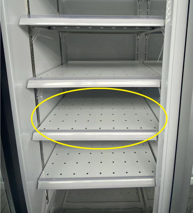 Perforiertes Rost Weiß für 7455-Modelle