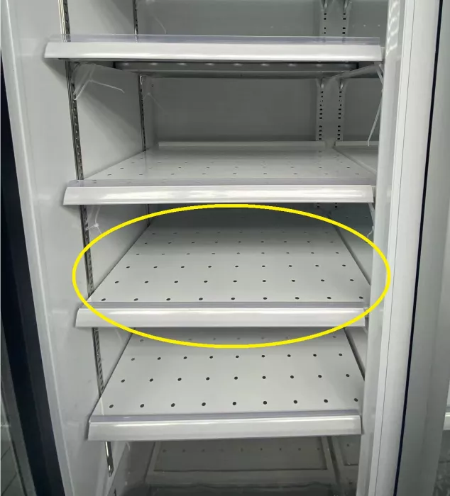 Perforiertes Rost Weiß für 7455-Modelle