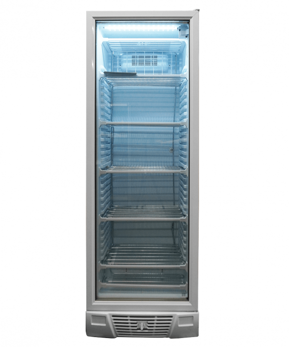 Tiefkühlschrank 1 Glastür 382L