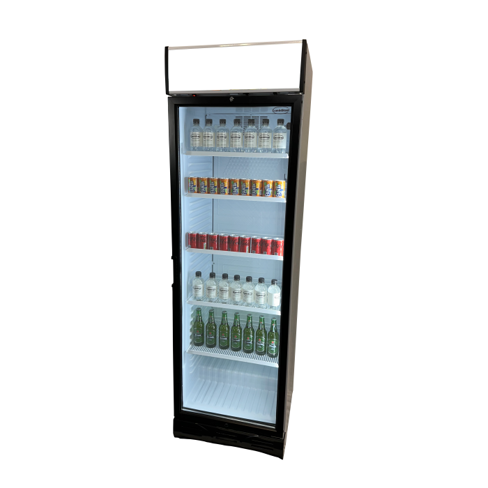 Kühlschrank 382 Liter mit Glastür