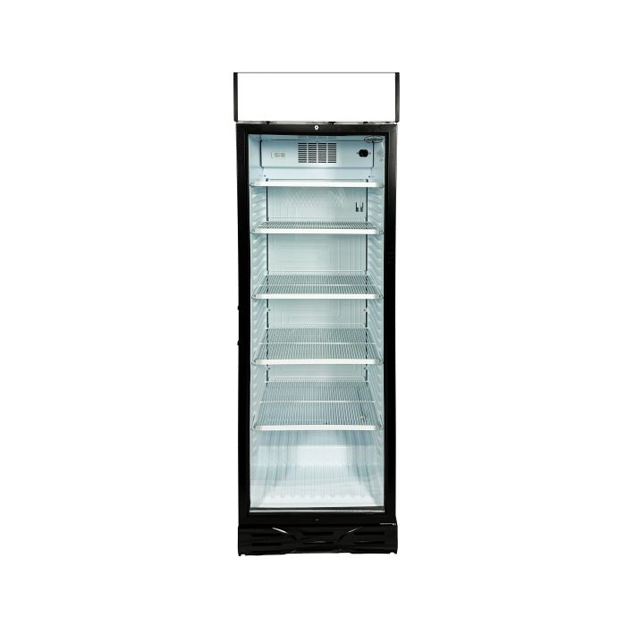 Kühlschrank 382 Liter mit Glastür
