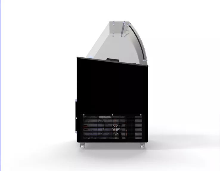 Speiseisvitrine Java Schwarz