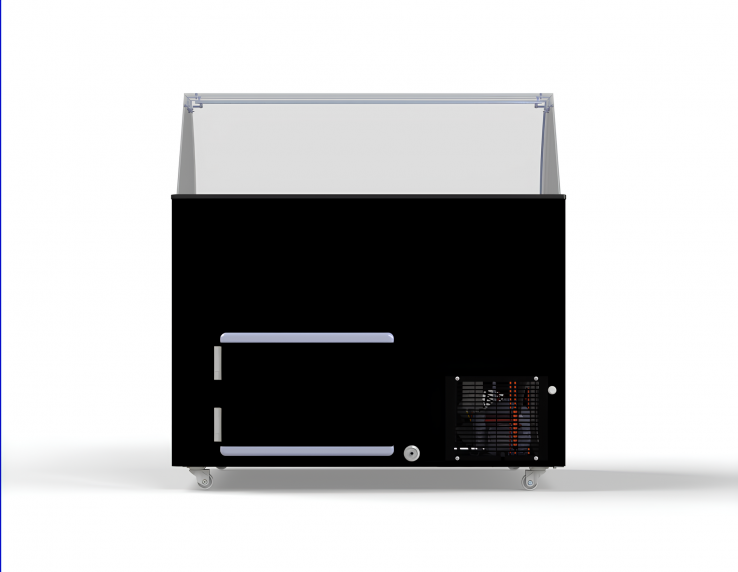 Speiseisvitrine Java Schwarz