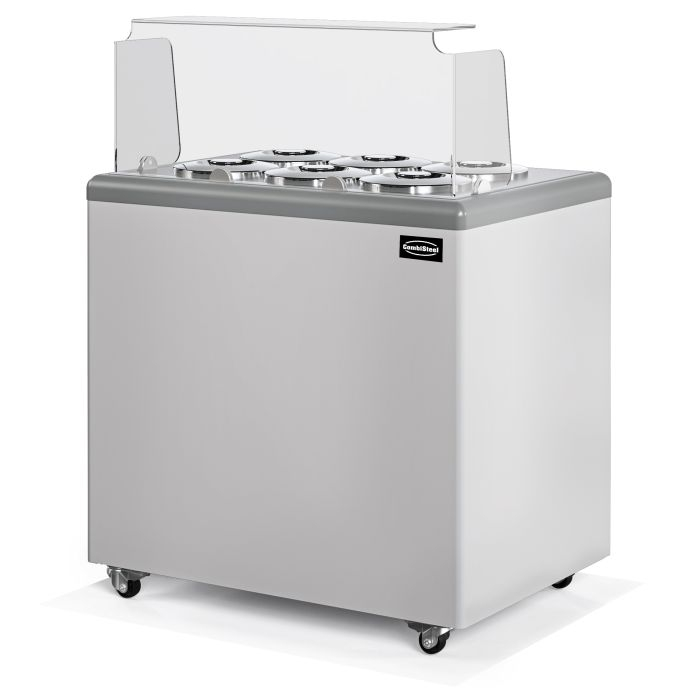 Speiseeisvitrine Zanzibar 6 – Professionelle Eisvitrine mit statischer Kühlung