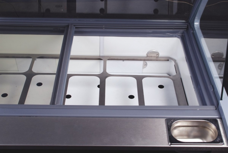 Speiseisvitrine Curacao 10X5 Ltr