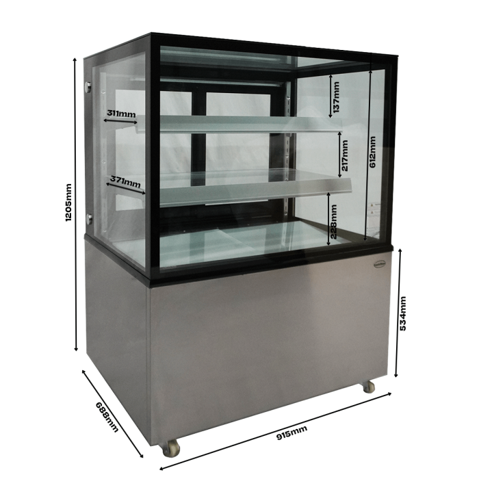 Kühlvitrine 270L