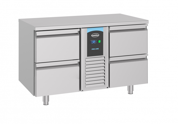 700 Kühltisch 4 Schubladen Monoblock