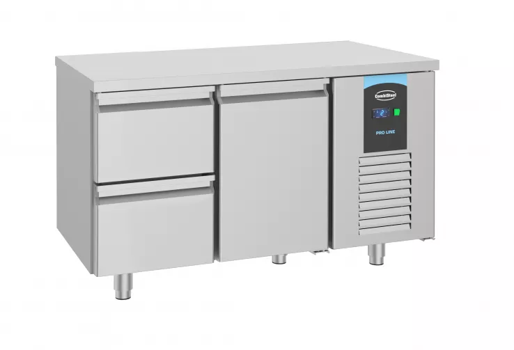 700 Kühltisch 1 Tür 2 Schubladen