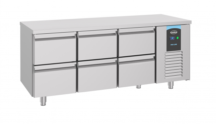 700 Kühltisch 6 Schubladen
