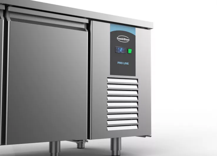 700 Kühltisch 3 Türen 2 Schubladen Energy Line