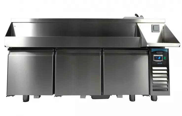 Kühltisch mit Cocktailbar-Station – 3 Türen – 280 l