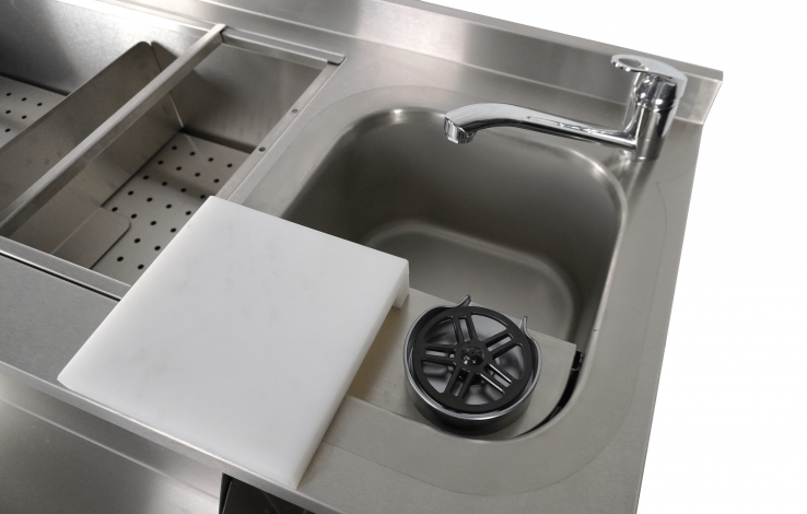 Kühltisch mit Cocktailbar-Station – 2 Türen – 180 l