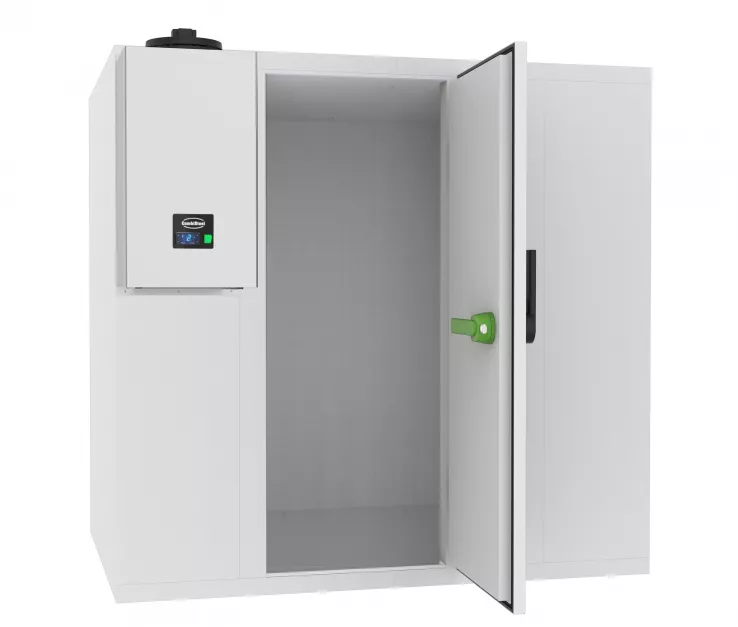 Kühl- und Frosterzelle 2400×4200 mm – Edelstahlboden