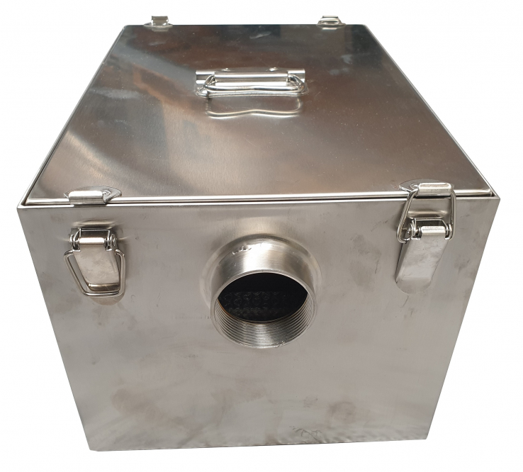 Fettabscheider Edelstahl 38L