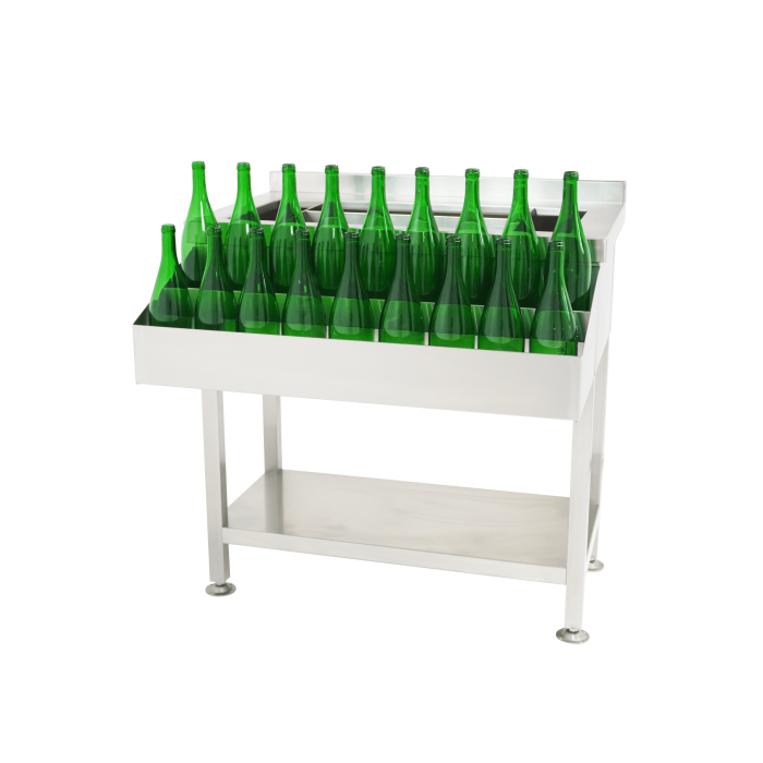 Cocktailbarstation Edelstahl 900 mm mit Speed Rail & Eisschale – Kompakte Barstation